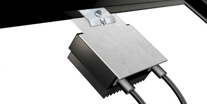 MLPE Mount™: The ideal solution for mounting microinverters and power optimizers on solar panels